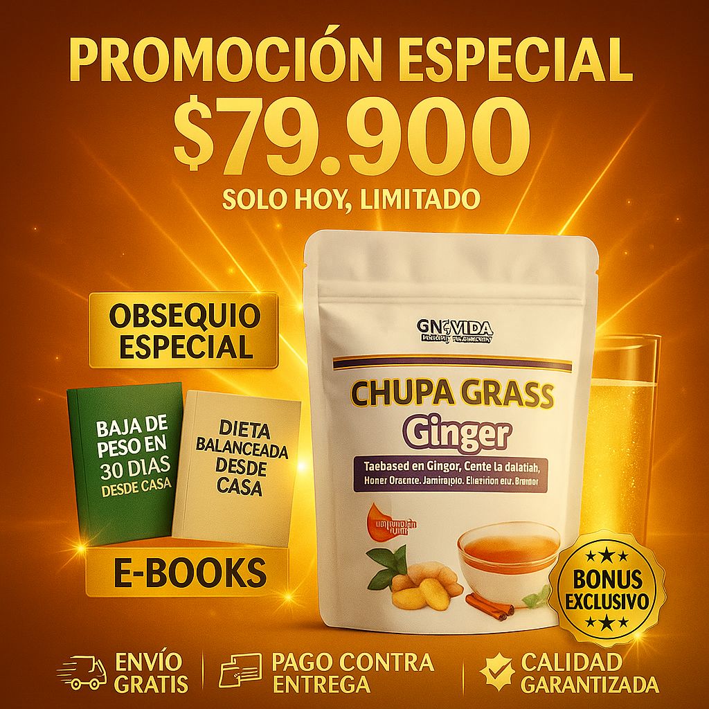 CHUPA GRASS GN+VIDA GINGER